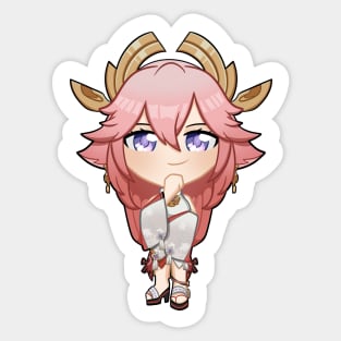 Yea Miko Sticker